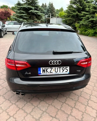 Audi A4 cena 42900 przebieg: 230000, rok produkcji 2012 z Radom małe 154